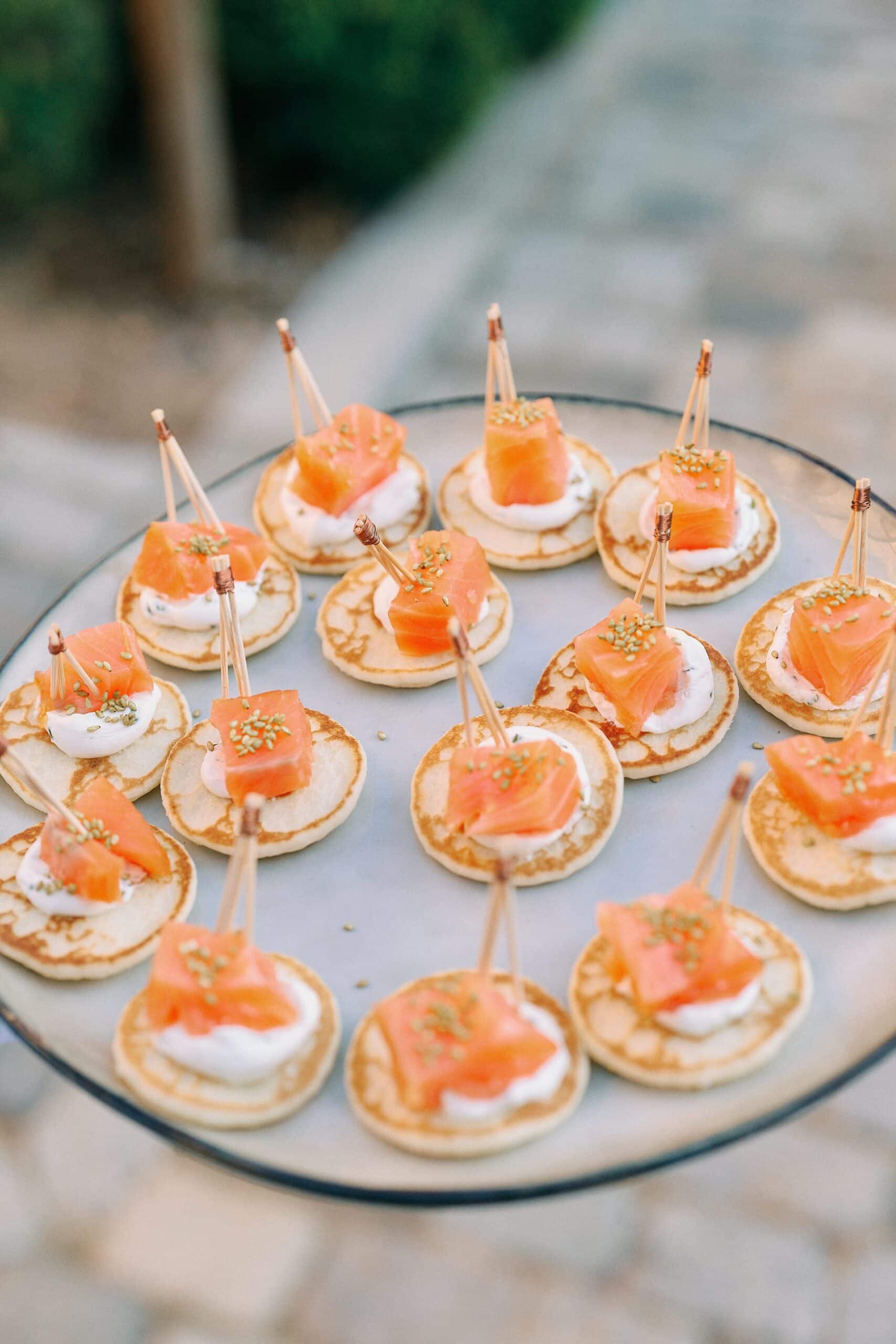 Bouchée apéritive au saumon C-Gastronomie